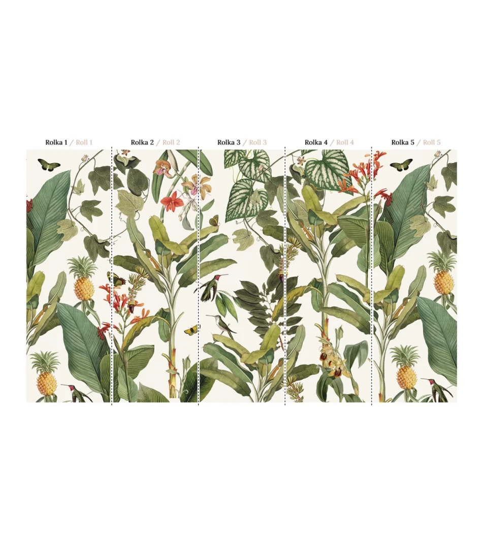 Wallcolors Tropical Intense Tropicana  - mural z dżunglą