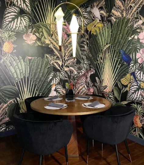 Wallcolors Tropical Intense Dark Jungle  - mural z dżunglą