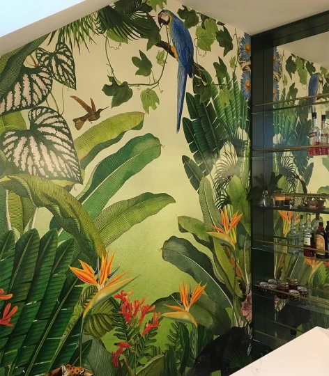 Wallcolors Tropical Intense Jungle Life  - mural z dżunglą