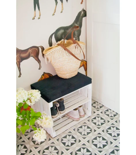 Wallcolors Vintage Therapy Horses Beige  - mural z koniami