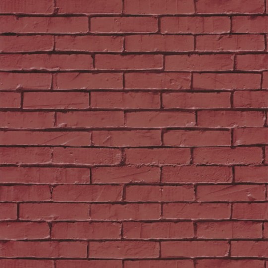 Caselio 103298054 Young and Free Be Free - tapeta imitująca cegłę