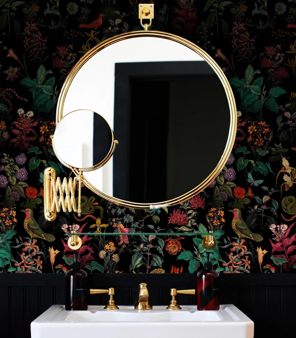 Wallcolors Botanical Experience Garden Ombre  - mural z ogrodem