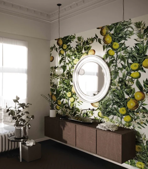 Wallcolors Botanical Experience Lemon  - mural z cytrynami