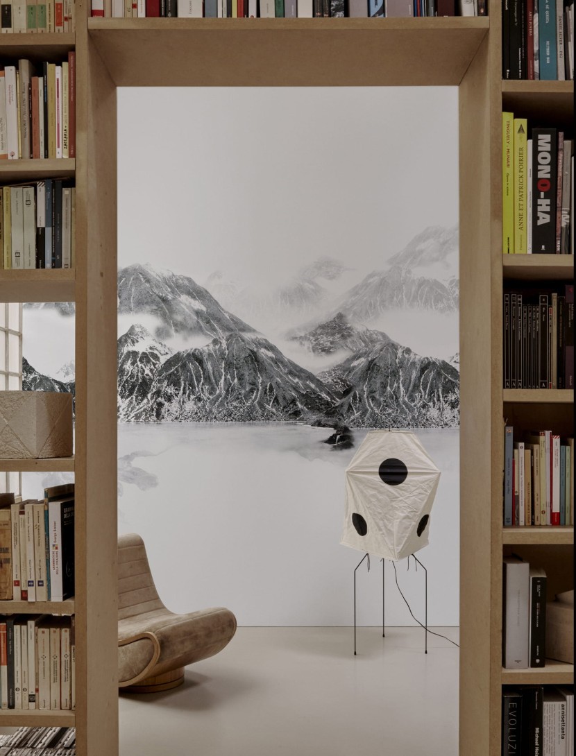 Wall&Deco WDYU2201 Contemporary 2022 Yukiyama - tapeta Alpy