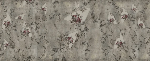 Wall&Deco WDNO2202 Contemporary 2022 Nonostante il fiore - tapeta w kwiaty