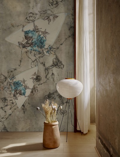 Wall&Deco WDNO2202 Contemporary 2022 Nonostante il fiore - tapeta w kwiaty