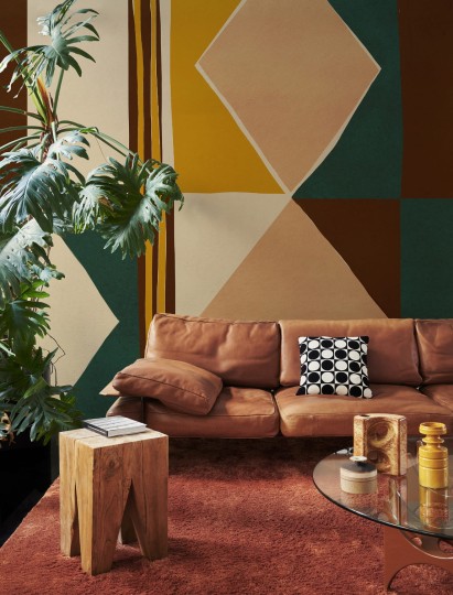 Wall&Deco WDCH2201 Contemporary 2022 Chaotic Ordinariness - tapeta geometryczna
