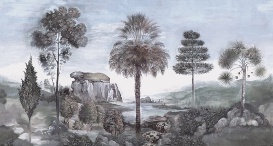 Wall&Deco WDPE2202 Contemporary 2022 Perugino - tapeta z rajskim krajobrazem