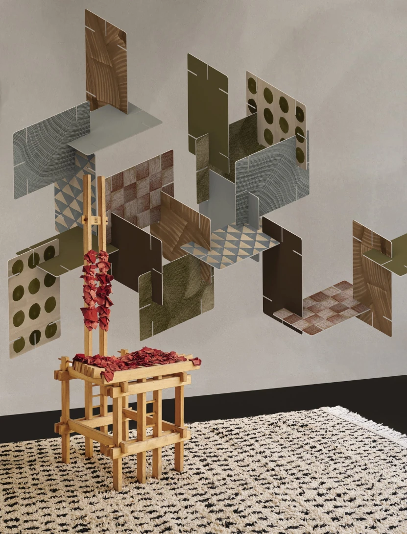 Wall&Deco WDPL2202 Contemporary 2022 Playwall - tapeta nowoczesna