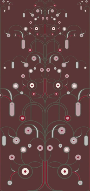 Wall&Deco WDMO2201 Contemporary 2022 Morse - tapeta z alfabetem Morse’a
