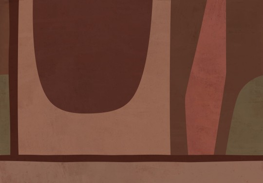 Wall&Deco WDFE2201 Contemporary 2022 Fresco - tapeta geometryczna