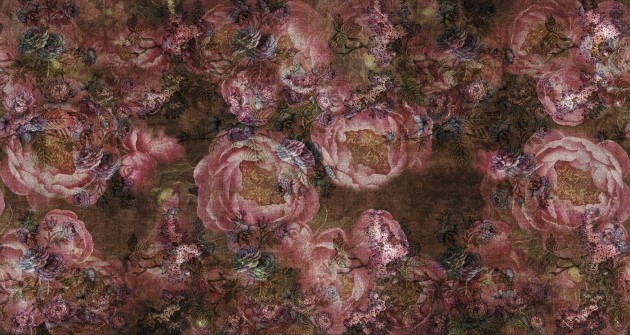 Wall&Deco WDTP2201 Contemporary 2022 Tapestry - tapeta w kwiaty