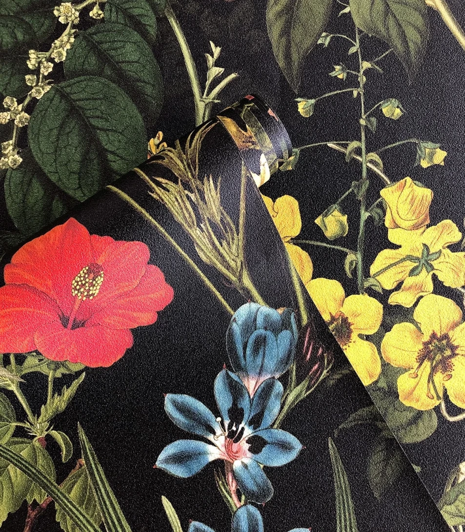 Wallcolors Floral Majesty Dark Meadow  - mural z łąką