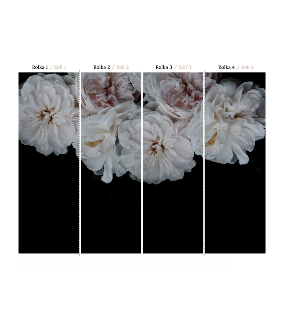 Wallcolors Floral Majesty Peony  - mural z piwoniami
