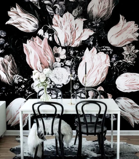 Wallcolors Floral Majesty Baroque  - mural z kwiatami