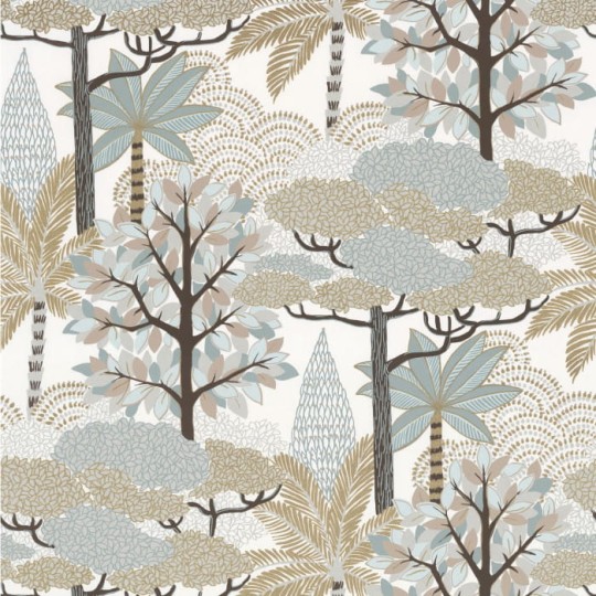 Casamance Nuit D’Orient 75380712 Marakanda - tapeta egzotyczny las