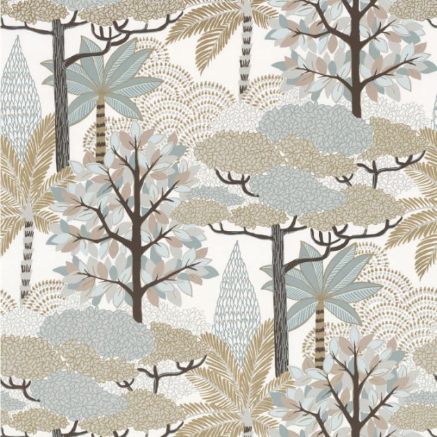 Casamance Nuit D’Orient 75380712 Marakanda - tapeta egzotyczny las