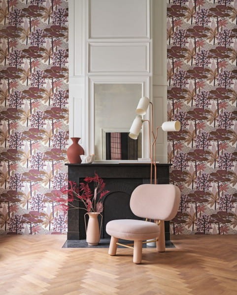 Casamance Nuit D’Orient 75380304 Marakanda - tapeta egzotyczny las