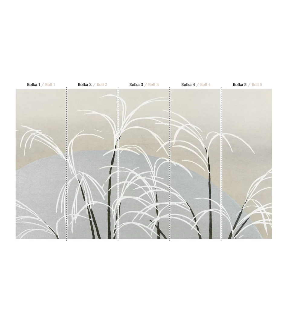 Wallcolors Life in Boho Asian Sunset  - mural z zachodem słońca