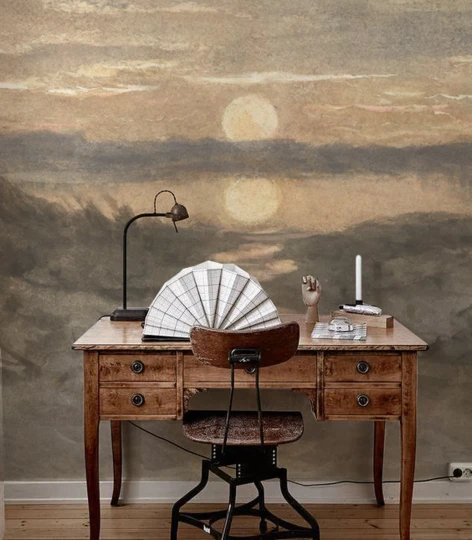 Wallcolors Life in Boho Sunset  - mural z zachodem słońca