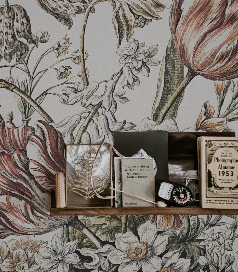 Wallcolors Life in Boho Floral Poem  - mural z kwiatami