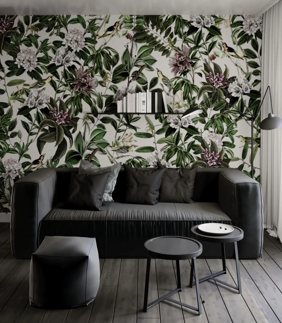 Wallcolors Life in Boho Eden  - mural botaniczny