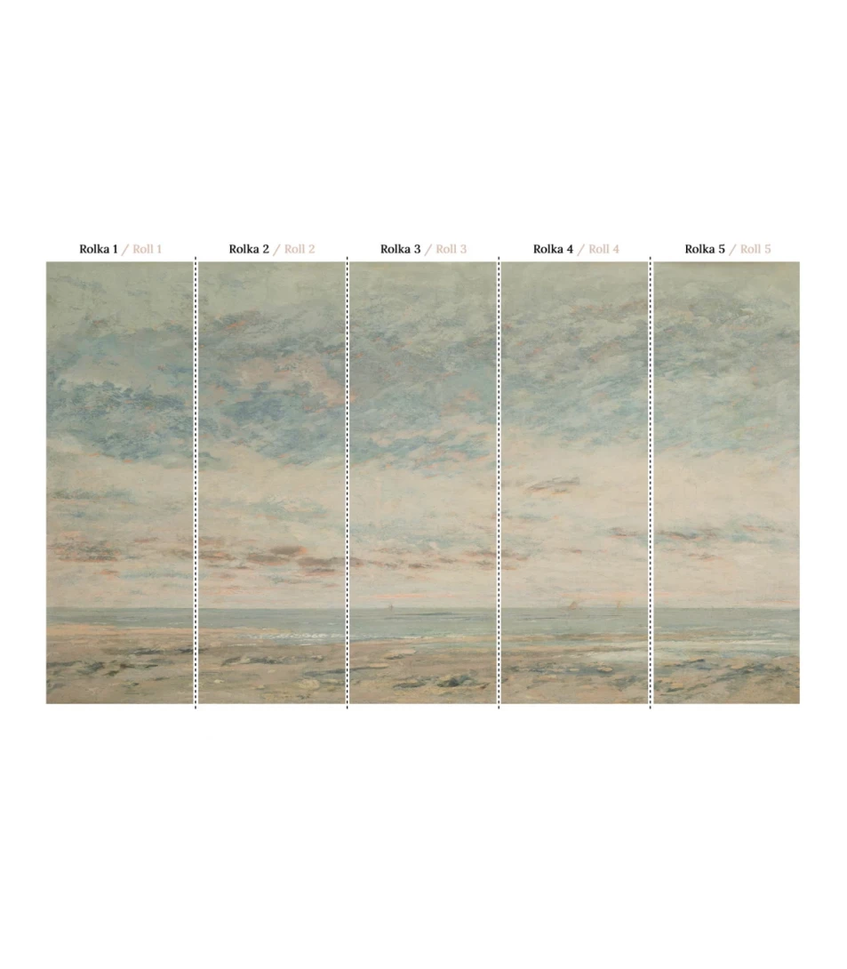 Wallcolors Life in Boho Sea  - mural morze