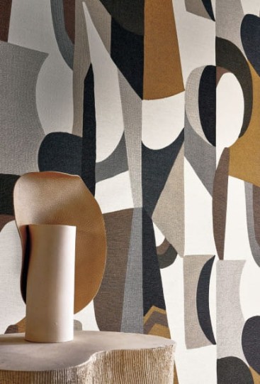 Casamance L’atelier 75460508 Assemblage - tapeta abstrakcyjna