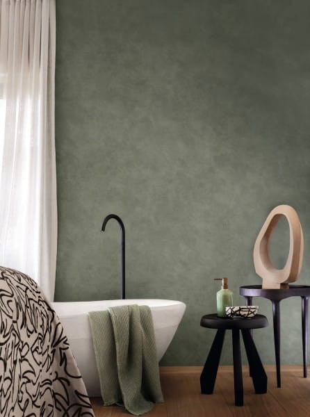 Casamance 75491426 L’atelier Argile Blanc - tapeta imitująca płótno