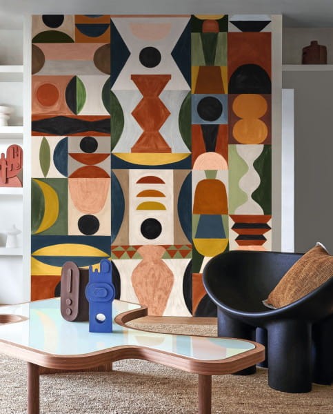 Casamance L’atelier 75564078 Modelage - mural abstrakcyjny