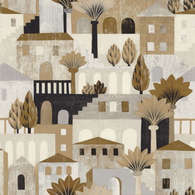Casamance Aventura 75541732 Monterosso - tapeta miasto