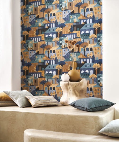 Casamance Aventura 75541834 Monterosso - tapeta miasto