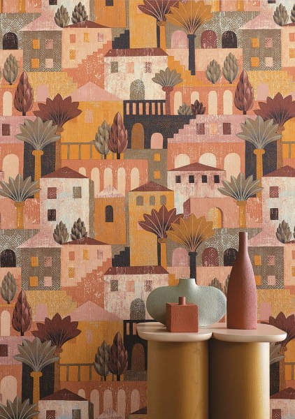 Casamance Aventura 75541936 Monterosso - tapeta miasto