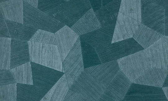Arte Monsoon 2.0 75309 Facet Petrol - tapeta geometryczna