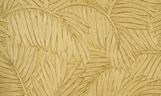 Arte Monsoon 2.0 75205 Sabal Gold Forest - tapeta w liście palmy
