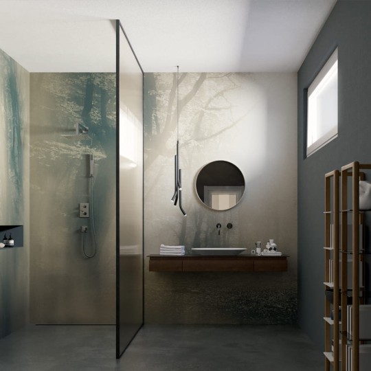 Inkiostro Bianco INKNEHA2201 Light and Shadows Moonlight - mural las