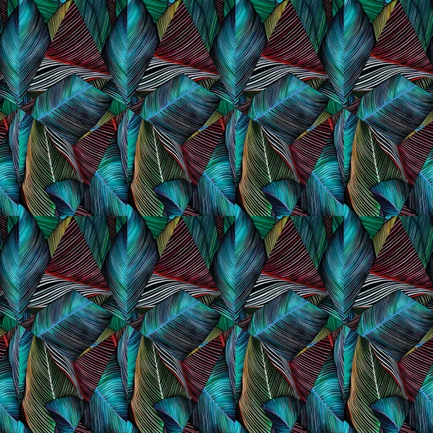 Inkiostro Bianco INKRIEN2202 Light and Shadows Foliage - mural liście