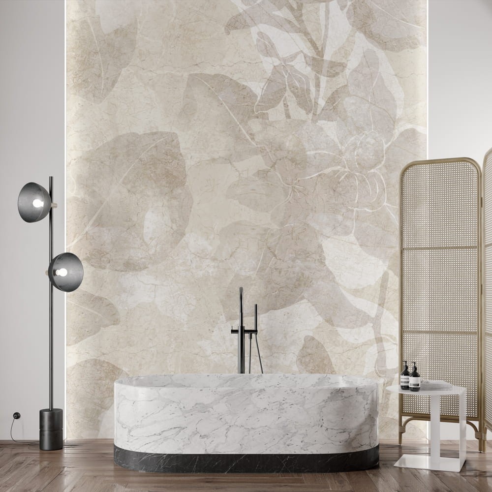 Inkiostro Bianco INKESRL2203 Light and Shadows Wild Eden - mural w kwiaty