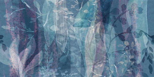 Inkiostro Bianco INKNGAR2202 Light and Shadows Aglaia - mural z łąką