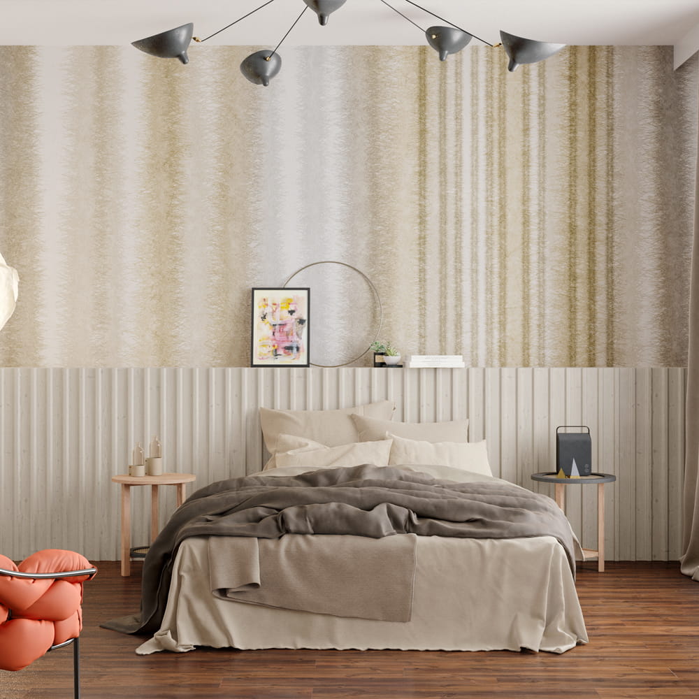 Inkiostro Bianco INKSIRV2203 Light and Shadows Warm Wool - mural wełna