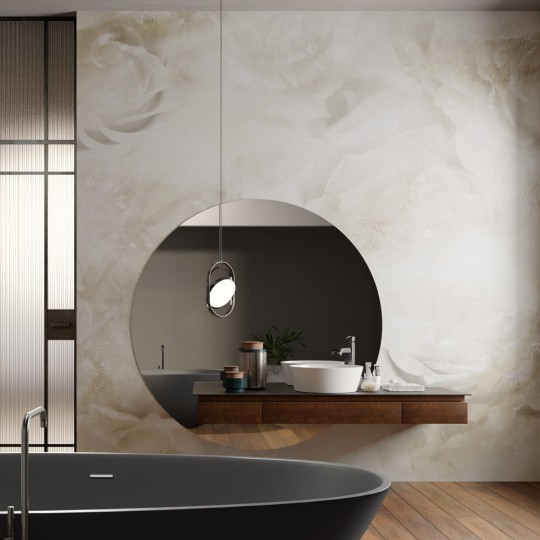 Inkiostro Bianco INKSFNT2202 Light and Shadows Flower Connection - mural z różami