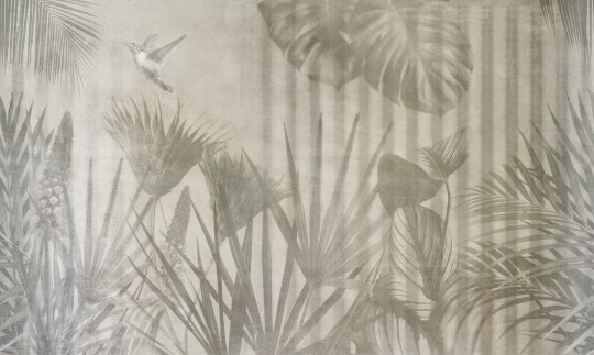 Inkiostro Bianco INKSRCI2201 Light and Shadows Luksor - mural liście tropikalne