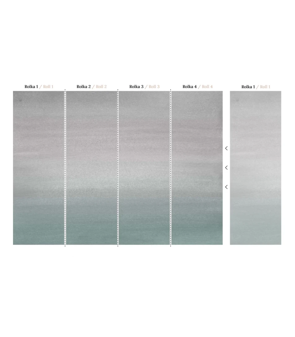 Wallcolors Essential Gray Fog  - mural z mgłą