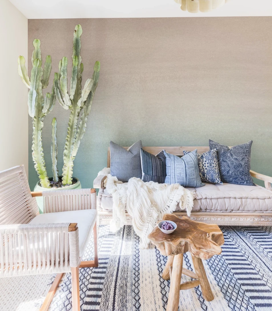 Wallcolors Essential Turquoise Fog  - mural z mgłą