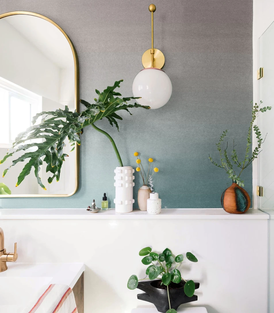 Wallcolors Essential Turquoise Fog  - mural z mgłą