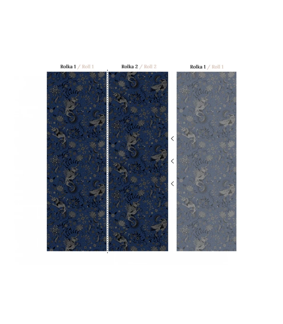 Wallcolors Essential Griffins Navy Blue  - mural gryfiny