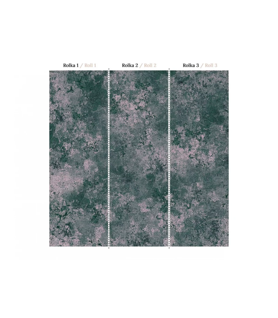 Wallcolors Essential Cracked Pink  - mural ombre