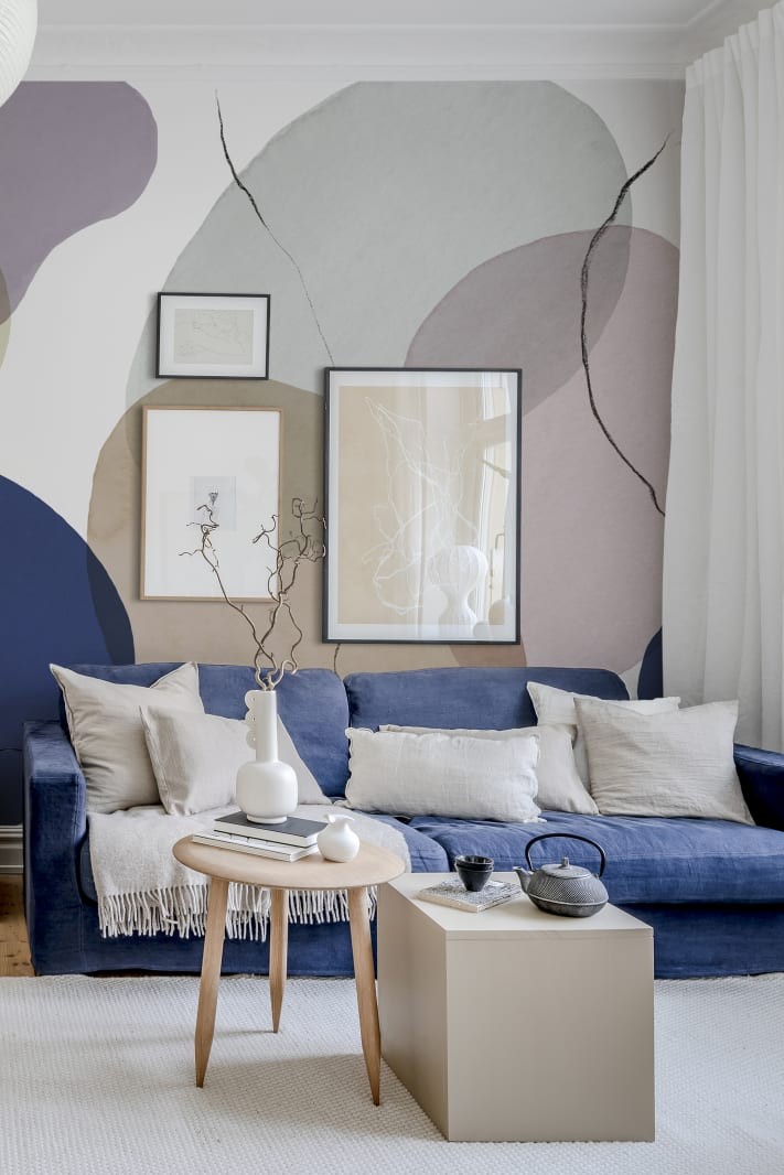 Rebel Walls Simplicity R18342 Floating Playful - mural geometryczny