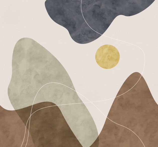 Rebel Walls Simplicity R18371 Terrain Earth - mural w artystyczny krajobraz