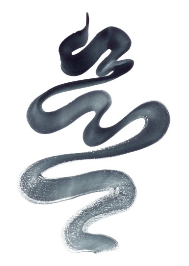 Rebel Walls Simplicity R18411 Stroke Ink - mural artystyczny